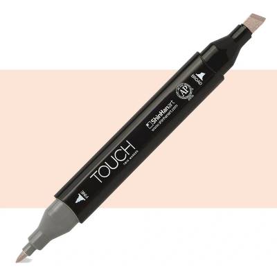 Lihová fixa TOUCH oboustranná Fine & Chisel, Skin white (R131)