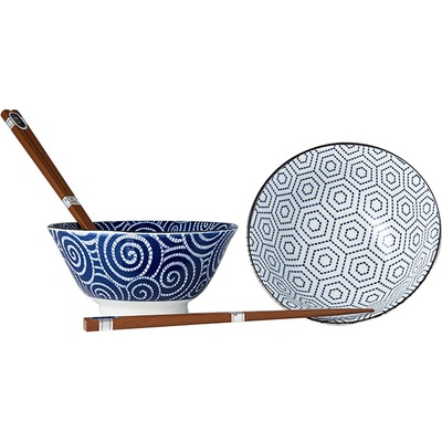 MIJ Veľká misa Honeycomb s paličkami 2 ks 500 ml