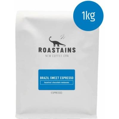 Roastains Brazil Sweet Espresso zrnková 1 kg
