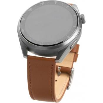 Fixed Leather Strap kožený remienok, šírka 20mm pre smartwatch, hnedý FIXLST-20MM-BRW