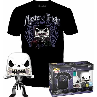 POP комплект (фигурка + тениска) Nightmare Before Christmas - POP! & Tee Box Jack Skellington- FK63628