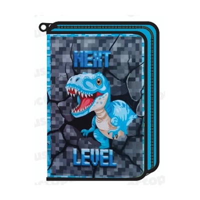 OCTOPUS Несесер Octopus, 1 цип, 2 прегради, празен, Dino blue (24622-А-DINO BLUE)