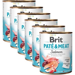 Brit Консерва Brit Paté & Meat Salmon 6 x 800 г