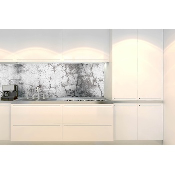 DIMEX ART s. r. o Фототапет за кухня - сива лющеща се стена 180 x 60 см