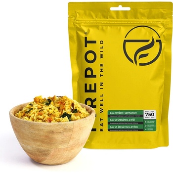 Firepot Дал със спанак и ориз, 135 г (PL-DAL-REG-YELL)