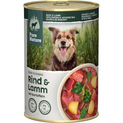 Pure Nature Adult hovädzie a jahňa 12 x 400 g