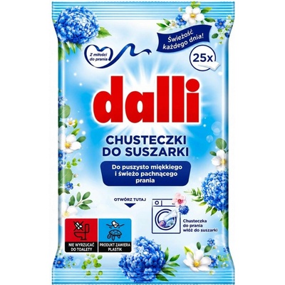 Dalli Vlhčené ubrousky do sušičky 25 ks