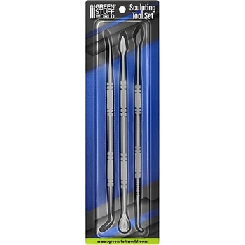 Green Stuff World: Modelářské nástroje 3 ks