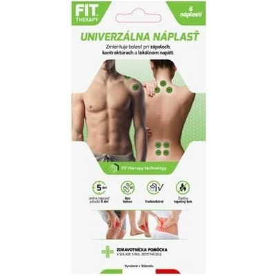 FIT Therapy patch univerzálna náplasť 6 ks