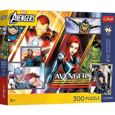 TREFL Premium Plus Kids Avengers Sila tímu 300 dielov