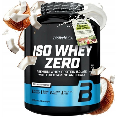 BioTech USA Iso Whey Zero 1816 g