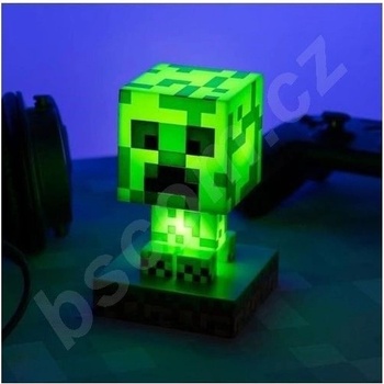 Minecraft Charged Creeper svítící
