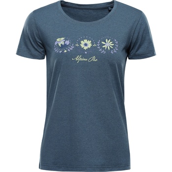 ALPINE PRO Дамска функционална тениска ALPINE PRO SASSA dk. metal blue вариант pa ALPINE PRO | Siv | ЖЕНИ | XS