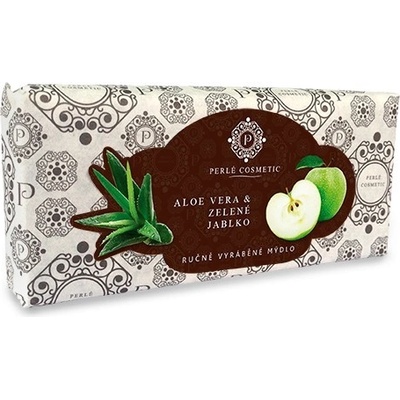 Perlé Cosmetics mydlo Aloe vera a zelené jablko 115 g