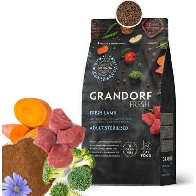 Grandorf fresh lamb adult sterilised morčacie 2 kg