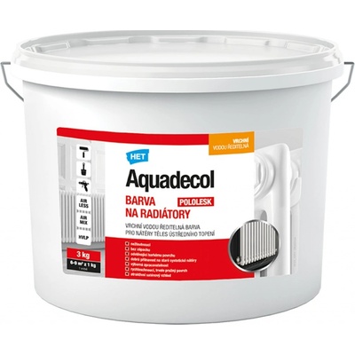 Het AQUADECOL BARVA NA RADIÁTORY 3kg