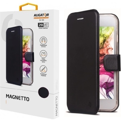 Pouzdro Aligator Magnetto Realme 8 5G černé – Sleviste.cz