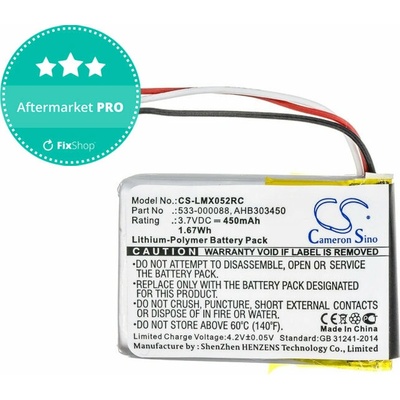 Baterie pro Logitech MX Master, 450mAh, Li-Pol, 3.7V, AHB303450, HQ