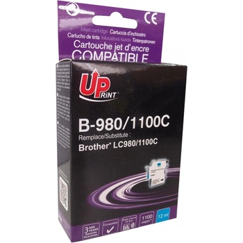 Compatible Мастилница INKTEC, Brother LC1100C/980C/67C/65C/61C/38C, Син (7173)