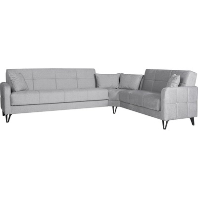 Ъглова холна гарнитура Tore светлосив