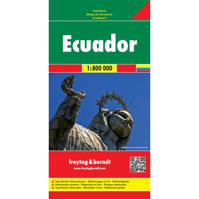 Automapa: Ekvádor Galapágy 1 : 800 000