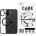 Panzer Калъф CARE - Flagship, iPhone 16 Plus, MagSafe, Black Frame (5715685004254)