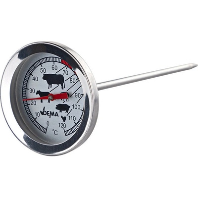 DEMA Analógový teplomer na mäso 0 - 120 °C 17427D