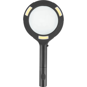 Extol увеличителна LED лампа, ръчна, 3x0, 5 W COB, 80 Lm, 3x увеличение; пластмасов корпус, без батерия, CE