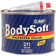 HB BODY 211 Bodysoft stěrkový tmel 1kg žlutý