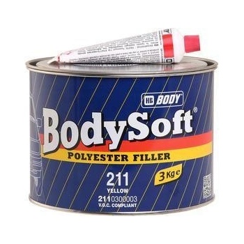 HB BODY 211 Bodysoft stěrkový tmel 1kg žlutý