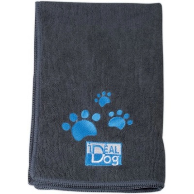Chadog Ručník pro psy z mikrovlákna šedý 60 x 100 cm – Sleviste.cz