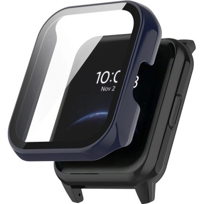 VSETKONAMOBIL Plastový kryt s ochrannou fóliou pre Realme Watch 2 modrý 37756