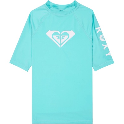 Roxy Детска ликра Roxy Kid's Whole Hearted S/S Lycra - Aqua Splash - размер 8 Years (750-2853-0113)