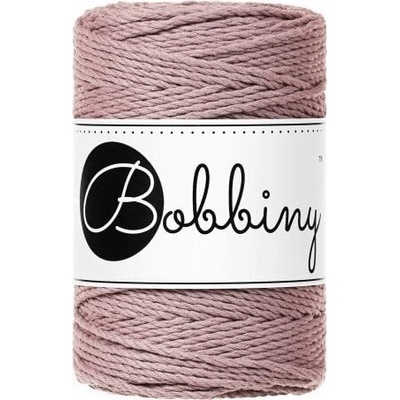 Bobbiny 3PLY Macramé Rope 1, 5 mm 100 m Mauve юта (TD-E039)