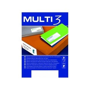 Multi 3 Самозалепващи етикети 105х29мм 100 листа