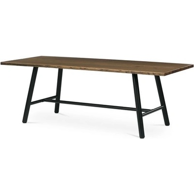 Autronic Fado HT-T1822 WAL Jídelní stůl 220 x 90 cm masiv ořech