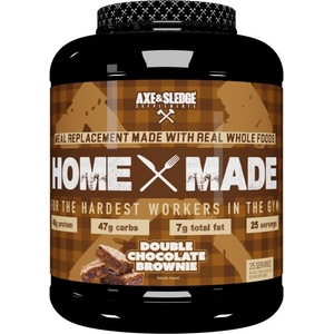Axe & Sledge Supplements Home Made | Whole Foods Meal Replacement [2825-2950 грама] Двойно шоколадово брауни
