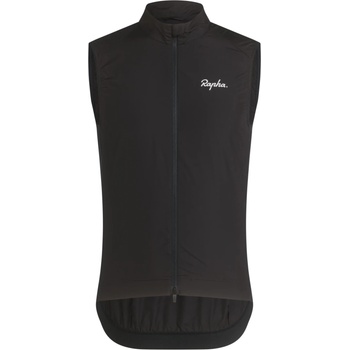 Rapha Мъжки елек за колоездене Rapha Core Gilet Cycling vest - Black / White - размер XXL (054-0323-0115)