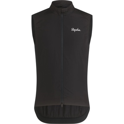 Rapha Мъжки елек за колоездене Rapha Core Gilet Cycling vest - Black / White - размер XXL (054-0323-0115)