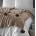 Mijolnir Кафява микро плюшена покривка за двойно легло 200x220 cm Pufffy - Mijolnir (194DCH1158)