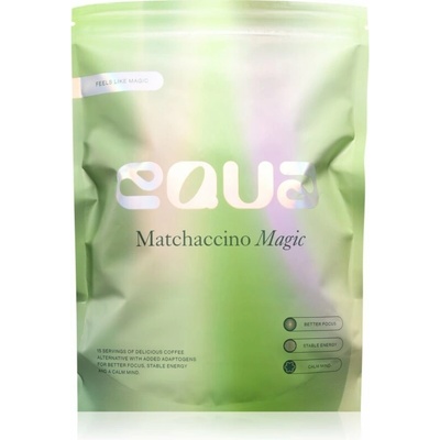 Equa Matchaccino Magic prášok na prípravu nápoja na udržanie energie a kognitívnej výkonnosti 150 g