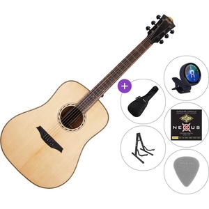 BromoGuitars BAT1 Premium SET Natural Акустична китара