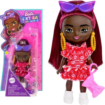 Barbie Extra Mini Minis Doll Ruffled Lip Dress