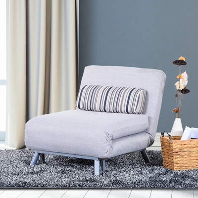 Goleto rozkladacia Linda 185 x 75 x 25 cm sivá