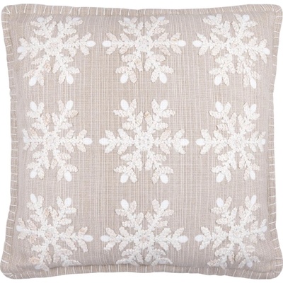 GREEN GATE s výšivkou Snowflake 50 x 50 cm