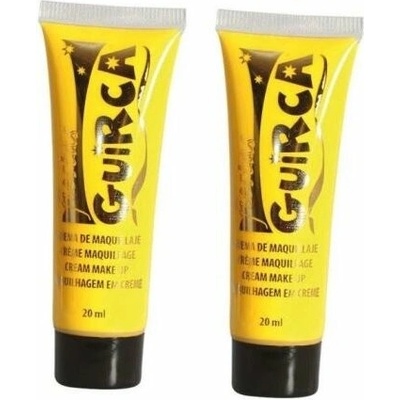 Guirca žltý make up v tube halloween 40 ml
