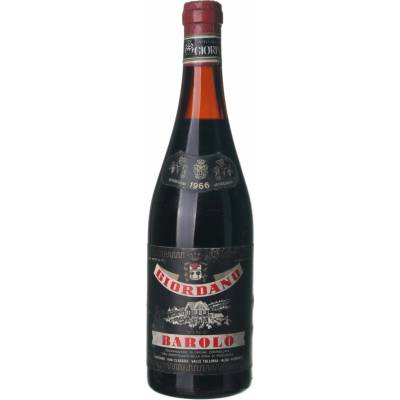 Giordano Barolo suché červené 1966 0,75 l (holá láhev)