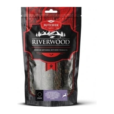Riverwood RIVERWOODсушени лакомства месо от елен ленти 150gr