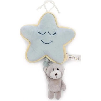 NICI Музикална играчка NICI - Мечето Фини, 17 x 17 cm (62987)