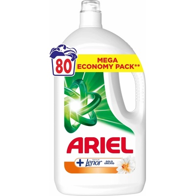 Ariel +Lenor prací gel Gold Orchid 80 PD